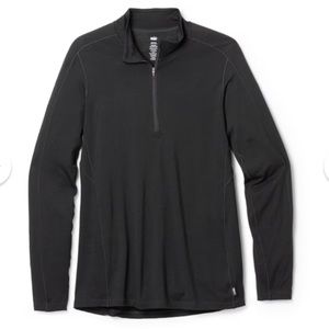 REI Co-op 100% Merino Wool Long-Sleeve-Zip  Top- Women's Sz Medium